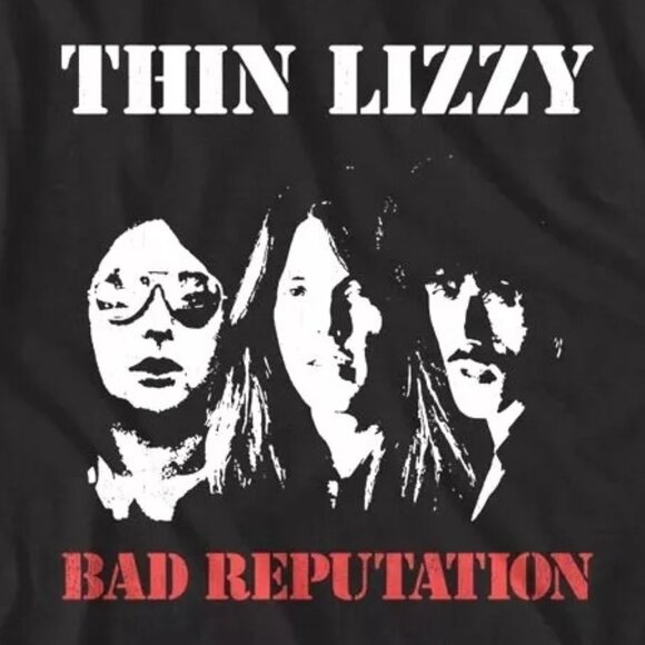 Thin Lizzy Bad Reputation T-Shirt Classic Rock Music Band Graphic Fan Tee 79 - Picture 2 of 6